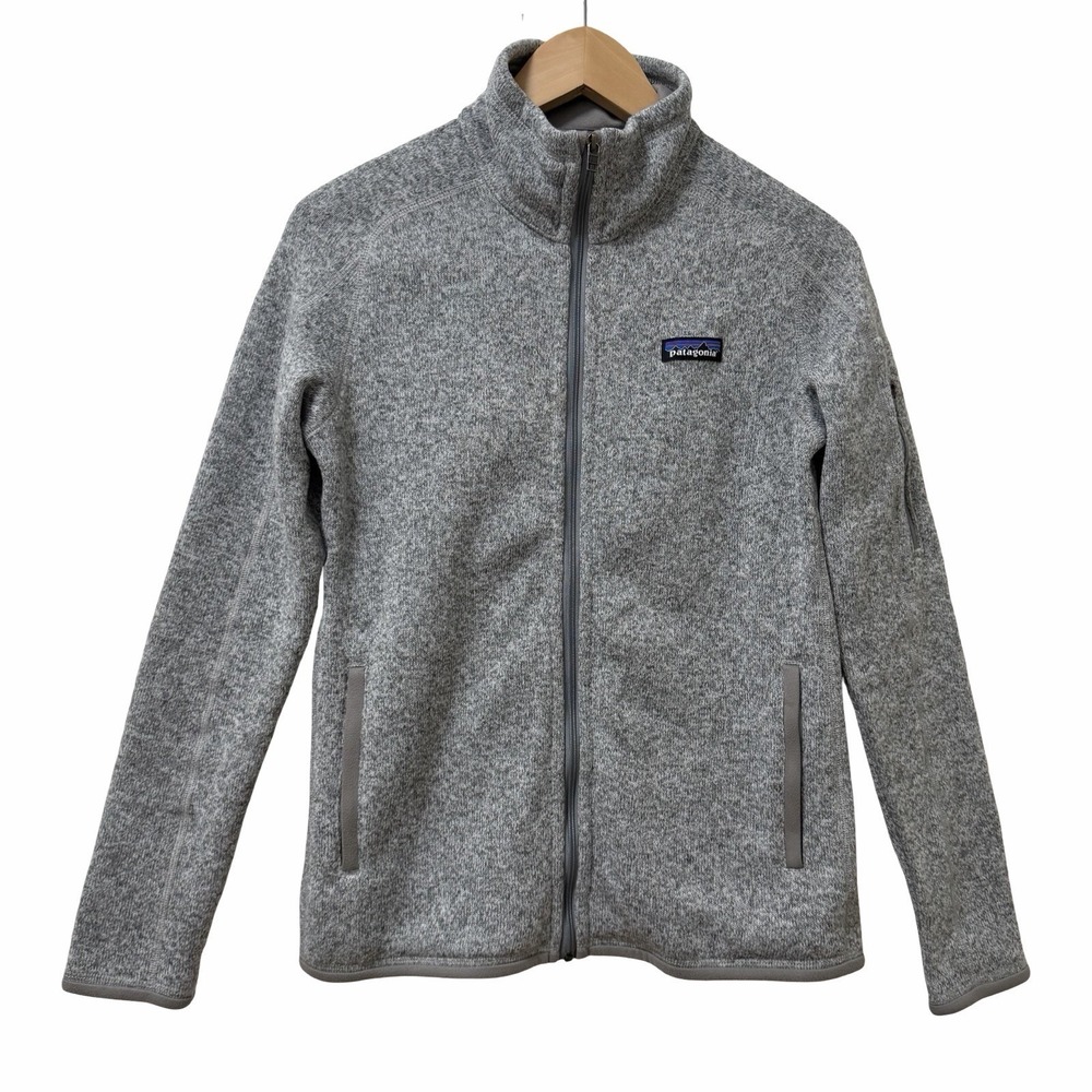 Patagonia Womens Better Sweater 1/4 Zip Fleece Sweater Sizeโ S Gray Gorpcore